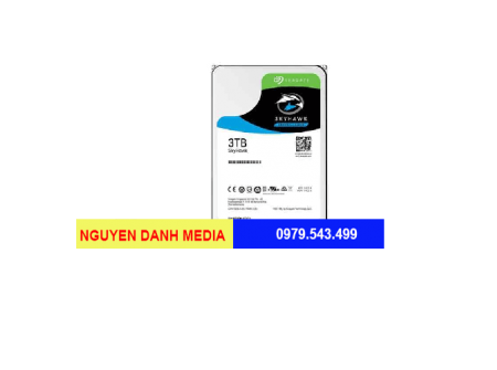 Ổ cứng chuyên dụng 3TB SEAGATE SKYHAWK ST3000VX010